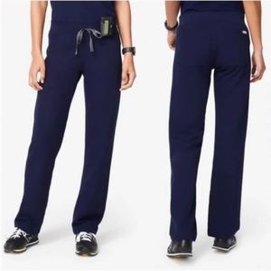 Figs Livingston Scrub Navy Blue Green T21003T Tech Collection Size Small Tall